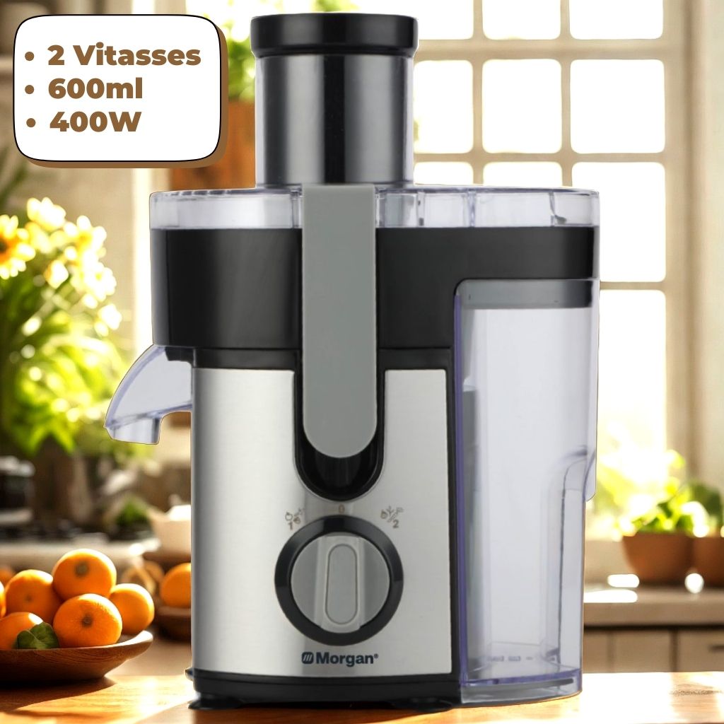 Extracteur de Jus Fruits 400W 600ml – عصارة فواكه