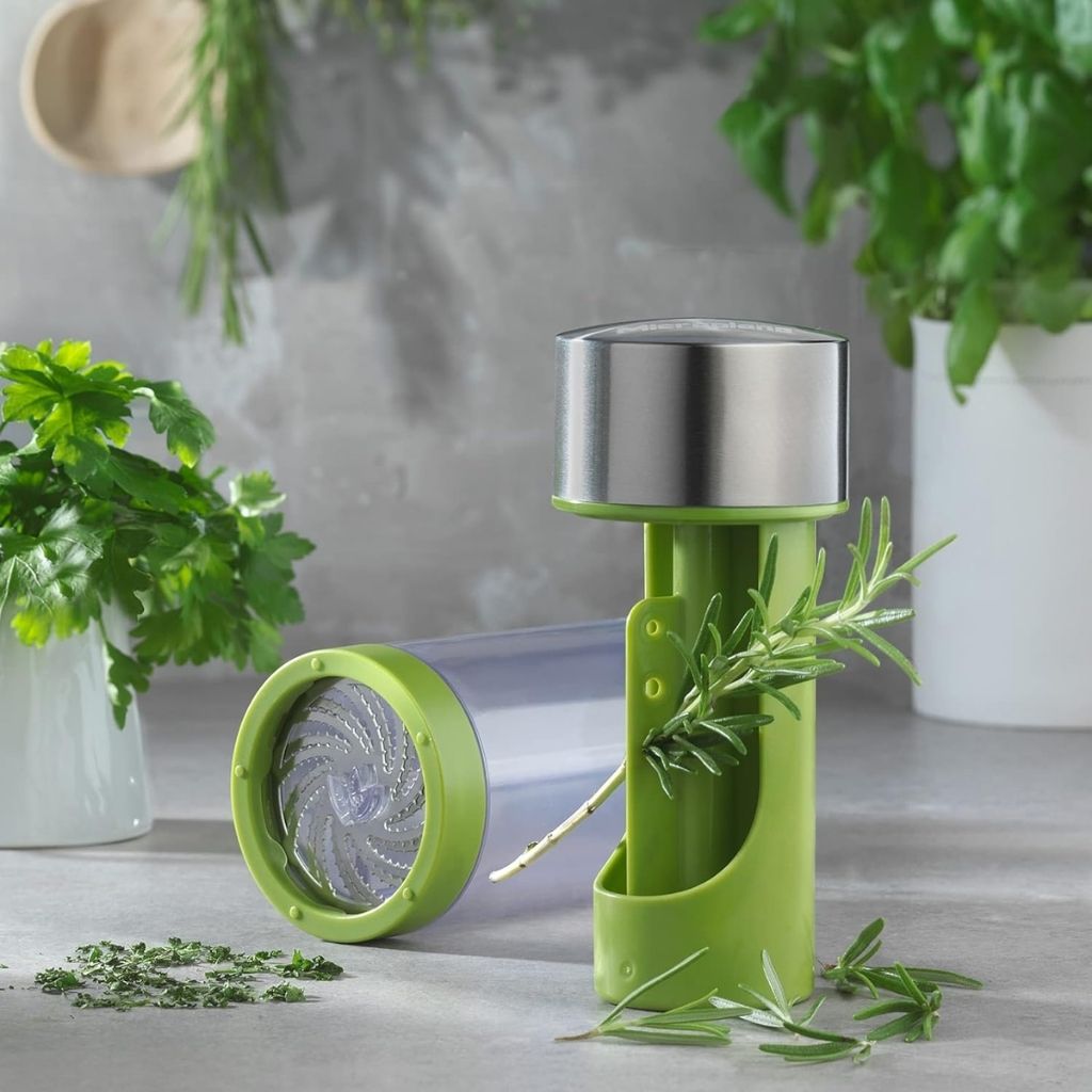 Moulin à Herbes Microplane en Acier Inoxydable 3en1 – مطحنة أعشاب